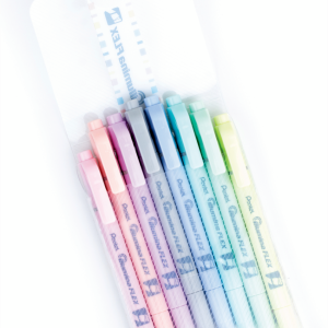 Illumina Flex Liquid Highlighter, Dual Tip - Chisel and Bullet, Pastel Colours 8PC Assorted Pack