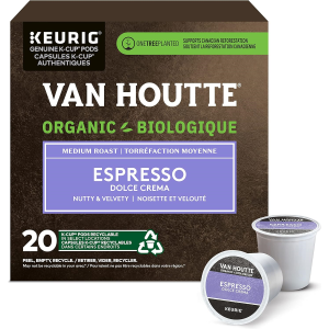 Van Houtte® Coffee Single Serve - Vhou Kc Fto Dolce Crema Med 20Ct Sl