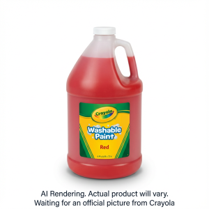 128oz. Wash Paint, Red (English Only)