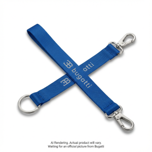 Downtown Essentials Key Chain - Alloy Zinc Aluminium Buckle TAC2633BU-BLUE