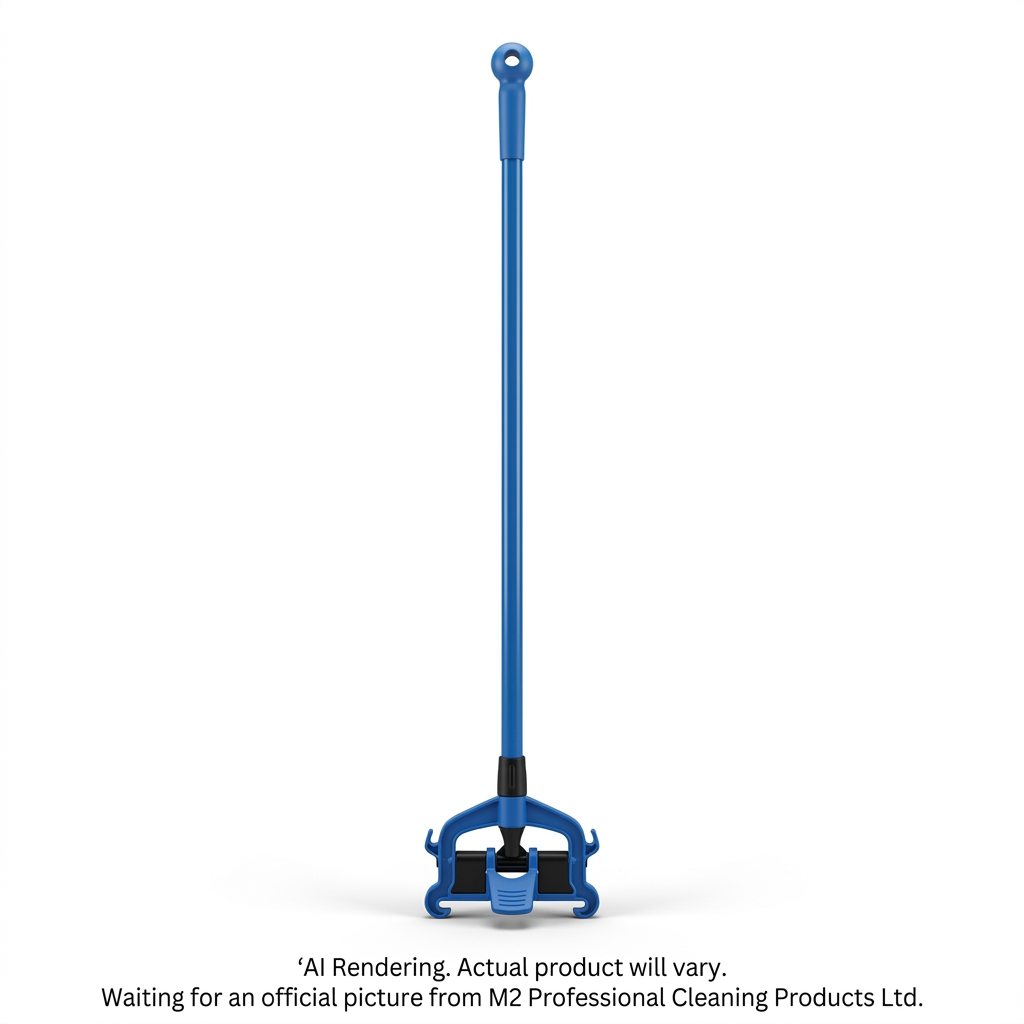 54" StepNGo Mop Handle -Fiberglass -Blue
