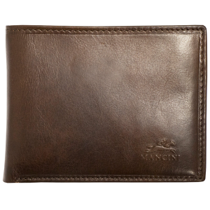Men’s RFID Secure Wallet with Removable Passcase and Coin Pocket (Brown)