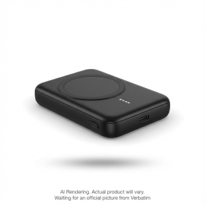 Verbatim Charge 'n' Go 10,000 mAh Magnetic Wireless Power Bank - 20W USB-C PD & 15W Wireless