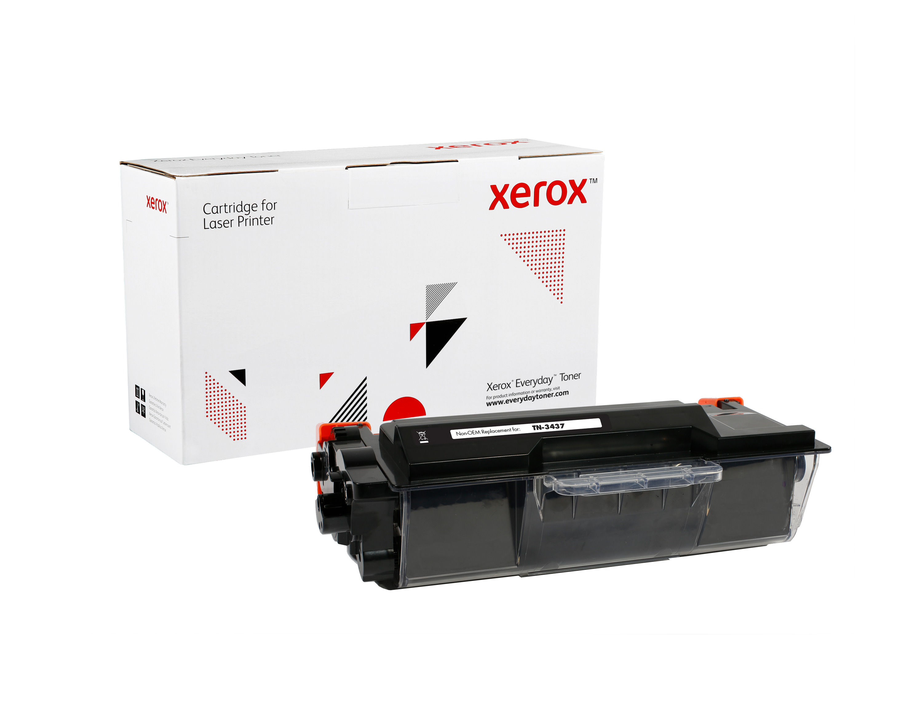 Xerox Everyday Toner Compatible Brother TN-3437 / TN3437 ? Black ? 8,000 pages