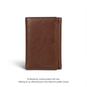 MEN'S TRIFOLD WING WALLET