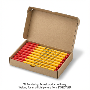 Staedtler Fineliner Noris writing pen red, 10ct