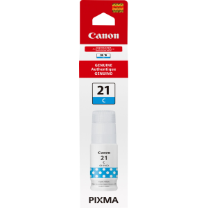 GI-21 Cyan Ink Bottle SKU 4537C001