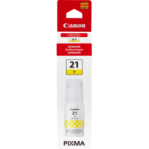 GI-21 Yellow Ink Bottle SKU 4539C001