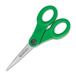 7? Pointed KleenEarth? Antimicrobial Scissors - Green Handles / 
Ciseaux antimicrobiens KleenEarth? bouts pointus 7 po - poign?es vertes
