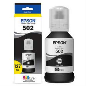 Epson T502120-S T502 Pigment Black Ink Bottle ? 127 mL / 7,500 Page Yield
