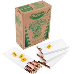 PENCILS-COLOURS OF THE WORLD, CRAYOLA CLASSPACK 240/BOX