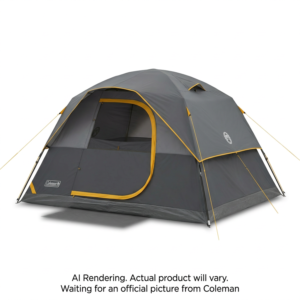 PEAK1 TENT 6P CABIN TENT DRK STONE