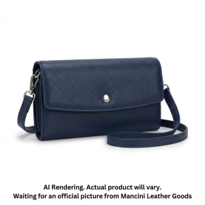 Pebble RFID Crossbody Wallet