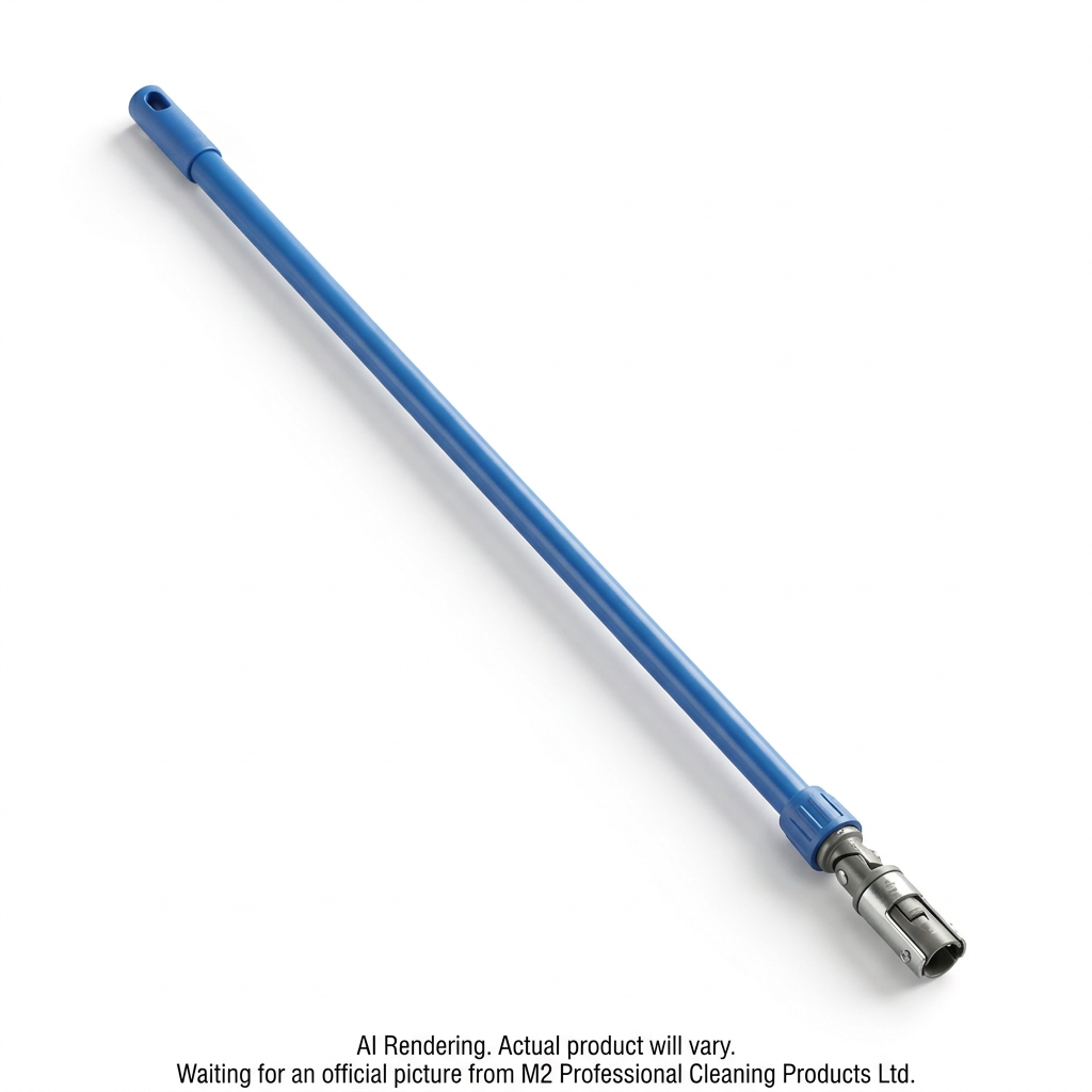 54" Clipper Dust Mop Handle - Fiberglass-BlueOnly