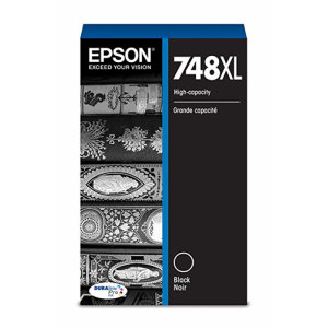 T748XL120 Epson 748 Black Original Ink Cartridge High Capacity