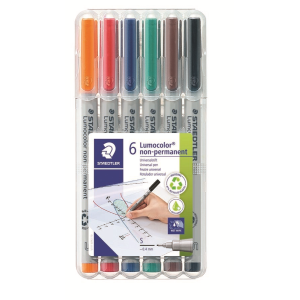 Universal pen Lumocolor non-p S 6pc