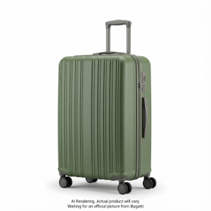 Bugatti Birmingham HLG5228BU-GN Hardside Luggage – 28" Large Spinner Dark Green