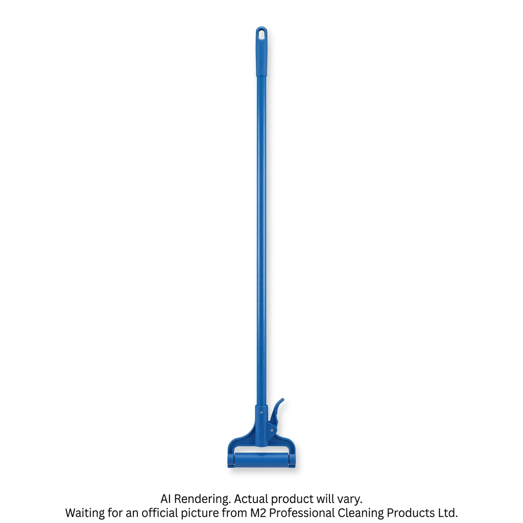 60" Snap 2 Go Mop Handle - Fiberglass - Blue