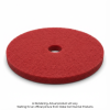 15"  Red Buffing Floor Pad