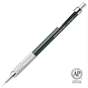 GraphGear 500 Mechanical Drafting Pencil (0.5mm), Black Barrel
