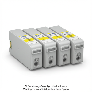 T80040v Epson UltraChrome Pro Yellow Multi-Pack (4) Ink Cartridge 700 ML