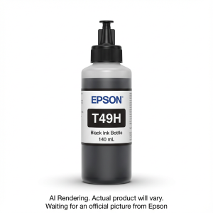 Epson T49H Black Ink Bottle 140 ML SC-T3170xT49H100