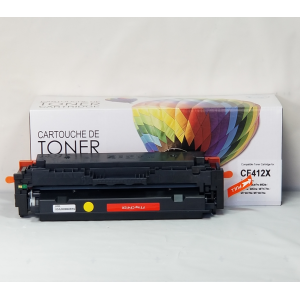 CTCF412X COMPATIBLE HP #410X HY YELLOW TONER FOR M452DN/M45