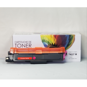 Balloon Brand CTTN227M Compatible Brother TN227M High Yield Toner Cartridge – Magenta, 2,300 Pages