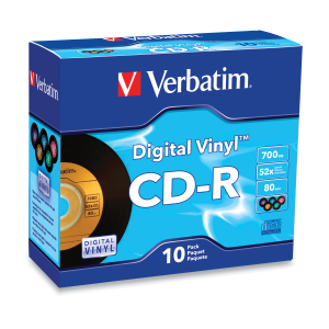 Verbatim CDR 80/700 52X VRB DV COLR 10 SC.BOX OPP