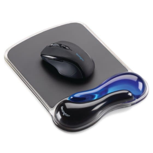 Duo Gel Mouse Pad Wrist Rest Blu