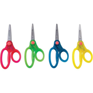 5" Translucent Glitter Scissors Pointed / 
Ciseaux 5" pointus translucide avec des paillettes