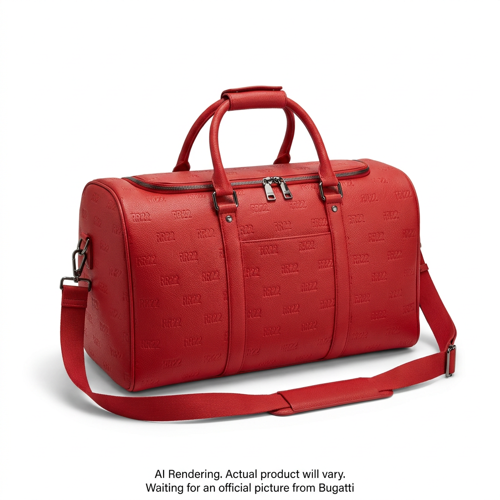 Rick Ross x Bugatti The Boss Edition Duffle Bag - Red