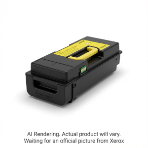 GENUINE XEROX YELLOW HIGH CAPACITY TONER CARTRIDGE, XEROX C325 COLOR PRINTER, (USE & RETURN)