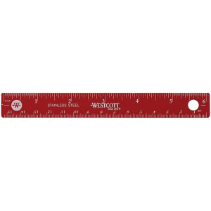 15cm/6" ? Inch/Metric, Assorted Colours / 
15cm/6 po ? pouces/m?trique - couleurs assorties