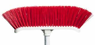 Venus Stiff Mag Broom w/48" white Metal Handle