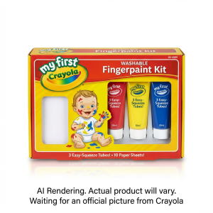 Washable Finger Paint Kit