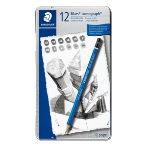 100-G12-12 STAEDTLER-Mars Limited PENCIL SET LUMOGRAPH
