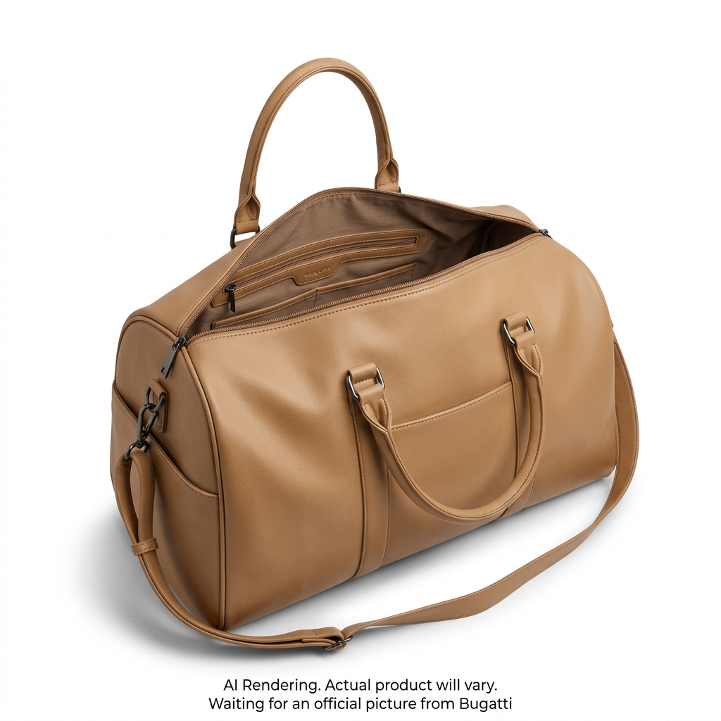 Bugatti- Wellington- Duffle Bag- PU- Cookie