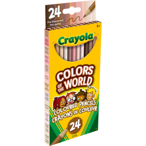 24 Colors of the World Coloured Pencils