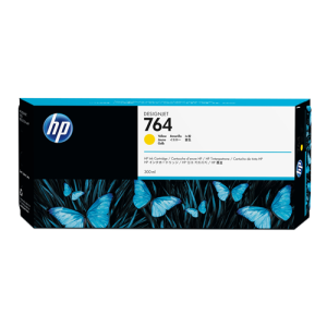 HP 764 300-ml Yellow Ink Cartridge