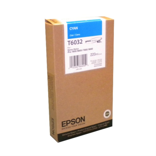 T603200 EPSON ULTRACHROME CYAN K3 FOR STYLUS PRO 7800/7880/9