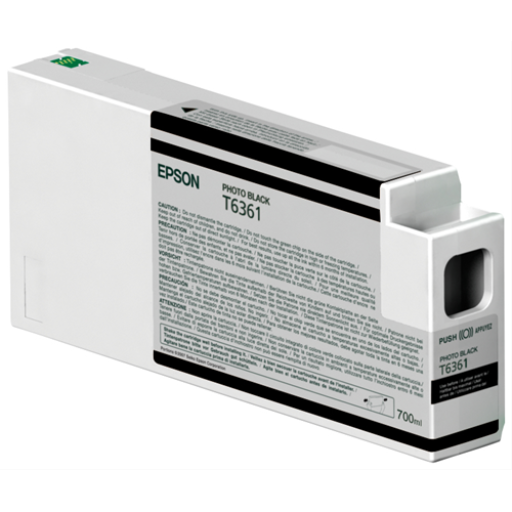 EPSON ULTRACHROME HDR PHOTO BLACK INK, 700ML, STYLUS