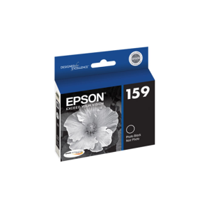 T159120 Epson 159 UltraChrome HI-Gloss 2 Photo Black Original Ink Cartridge