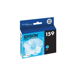 T159220 Epson 159  UltraChrome HI-Gloss 2 Gloss Cyan Original Ink Cartridge