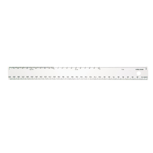 30cm White Plastic Ruler (0.5cm 0-30/0.5cm 0-10/cm 0-10/dm, mm 0-300) / R?gle blanche en plastique de 30 cm (0,5cm 0-30/0,5cm 0-10/cm 0-10/dm, mm 0-300)