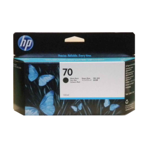 HP 70 Matte Black 130ml Ink Cartridge