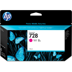 HP 728 130-ml Magenta Ink Crtg