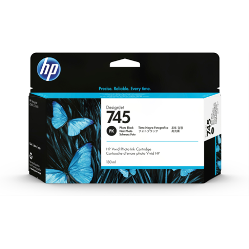 HP 745 130-ml Photo Black Ink Cartridge