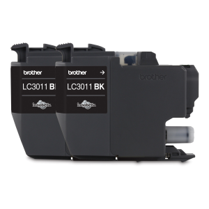 Brother Genuine LC30112PKS 2-Pack Standard-yield Black Ink Cartridge