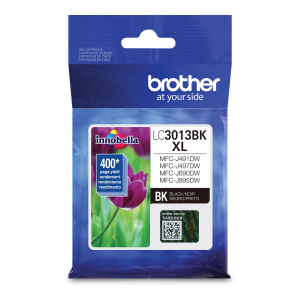 Brother LC3013BKS  Black Ink Cartridge, Super High Yield
